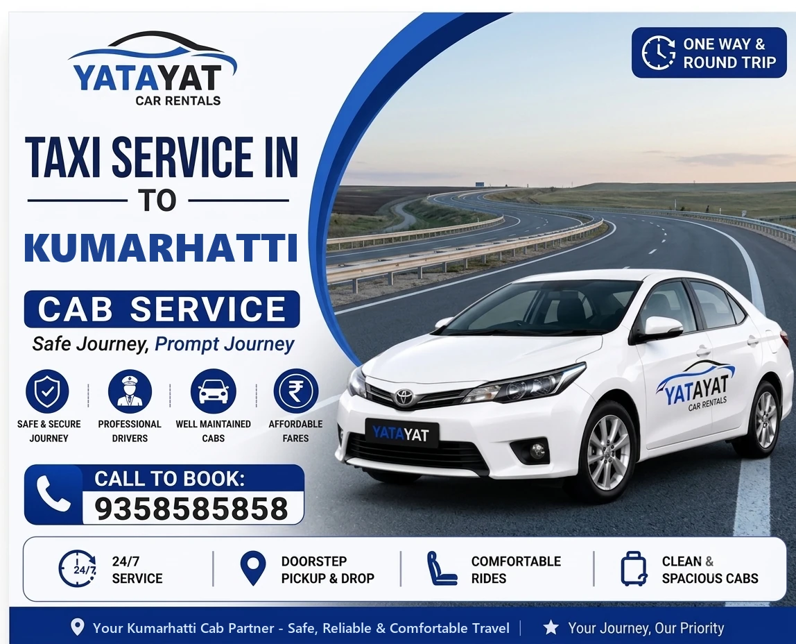 Taxi Services Yatayat From Kumarhatti