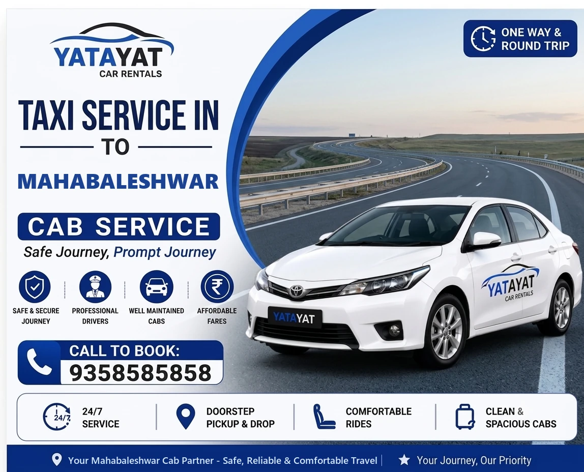 Taxi Services Yatayat From Mahabaleshwar